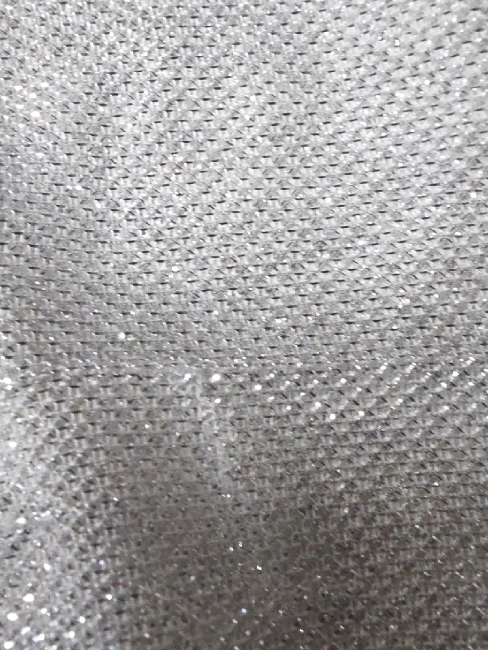 H&M Divided Silver Metallic Sparkle Mini Dress | Size S - Picture 3 of 4